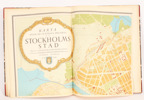 Bok, "KARTA ÖVER DE CENTRALA DELARNA AV STOCKHOLMS STAD", tryckt 1930