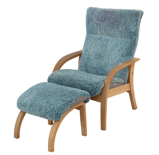 Fåtölj med fotpall, Nordic Easy Chair, 2013