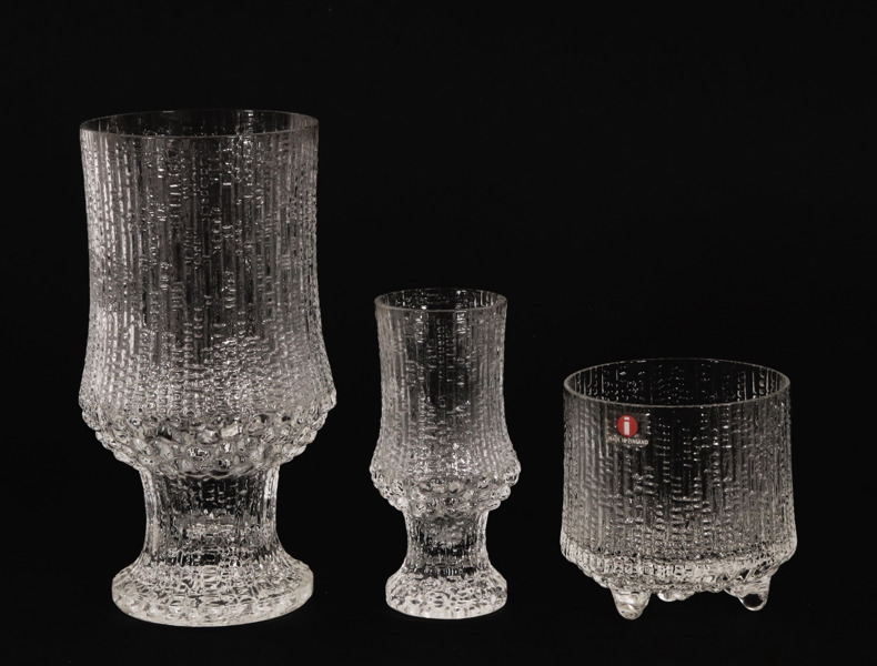 Glasservisdelar, "Ultima Thule", Tapio Wirkkala för Iittala