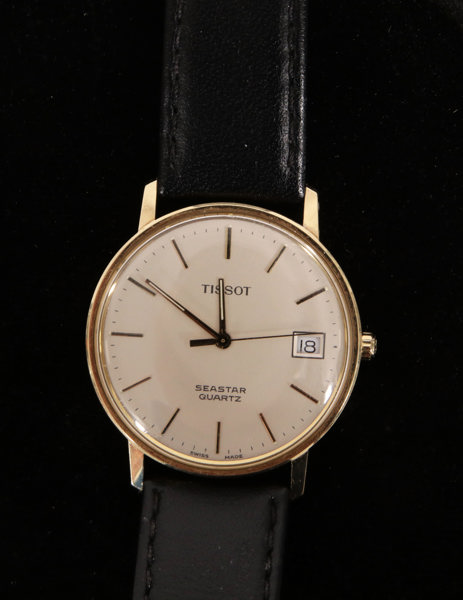 Herrarmbandsur, Tissot, Seastar, 14k