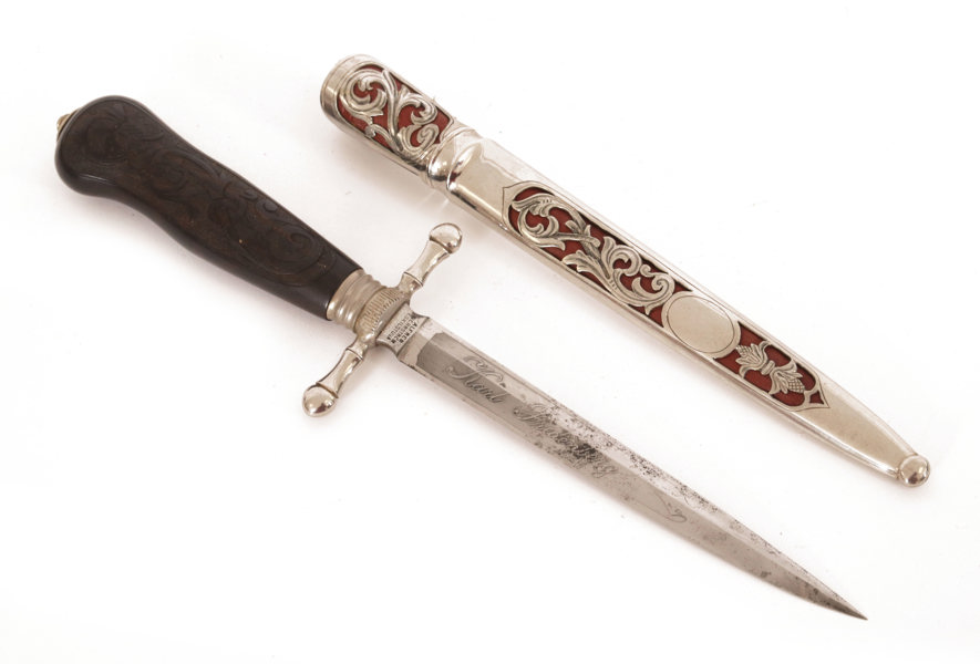 Kniv med slida, Alfred Norrström, Eskilstuna, 18/1900-tal