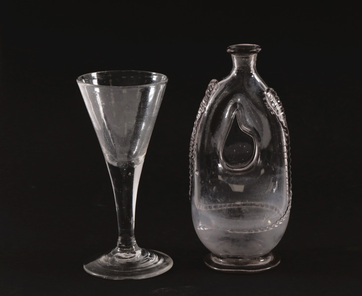 Glas 2 delar, 17/1800-tal