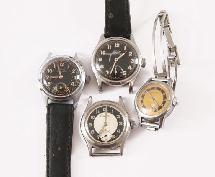 Armbandsur 4st, 1940/50-tal