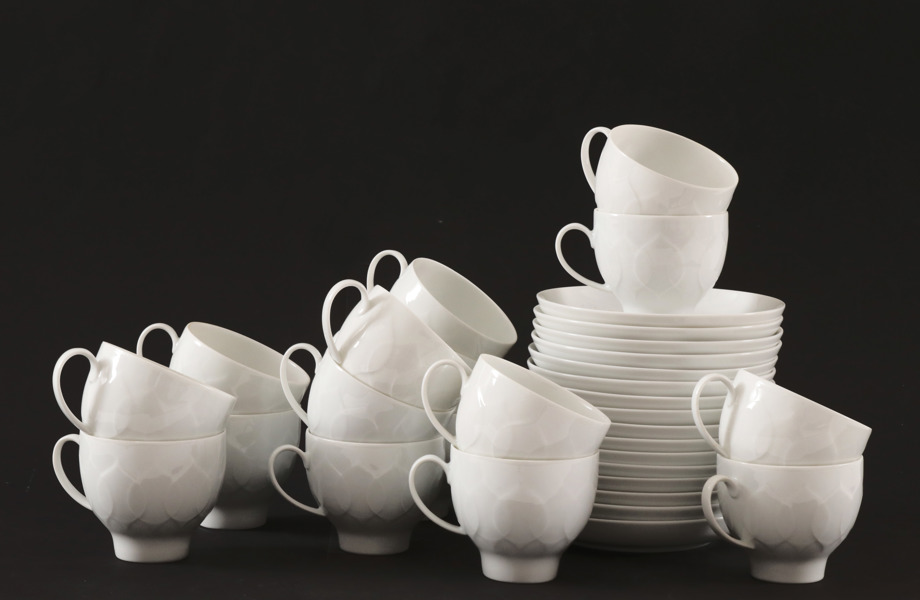 Kaffeservisdelar, "Lotus", Rosenthal