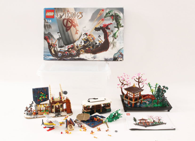 Parti LEGO, bl.a. Vikings