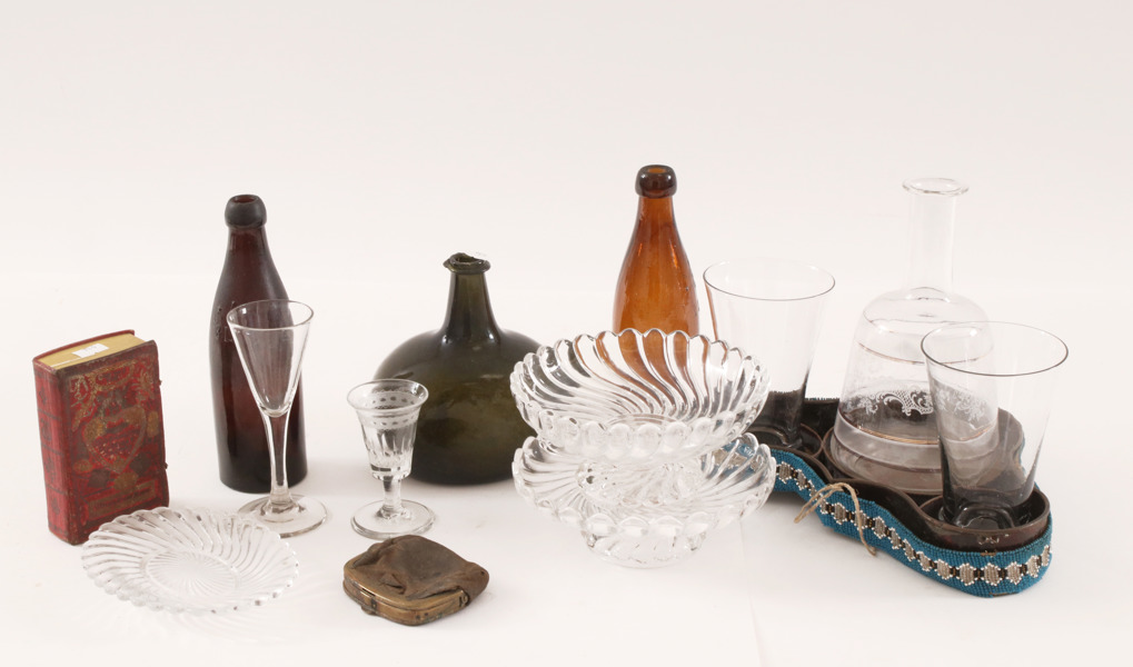 Parti glas, m.m. mestadels 1800-tal