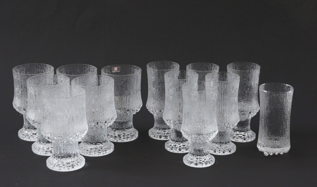 Glas 13 delar, "Ultima Thule", Iittala