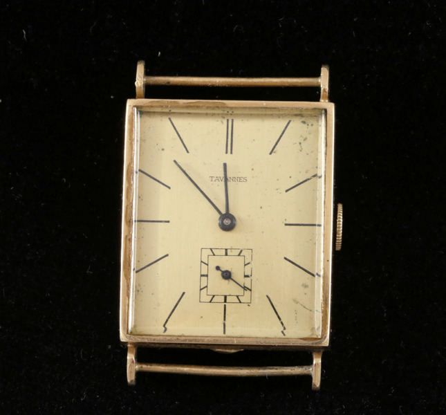 Herrarmbandsur i 14k, Tavannes