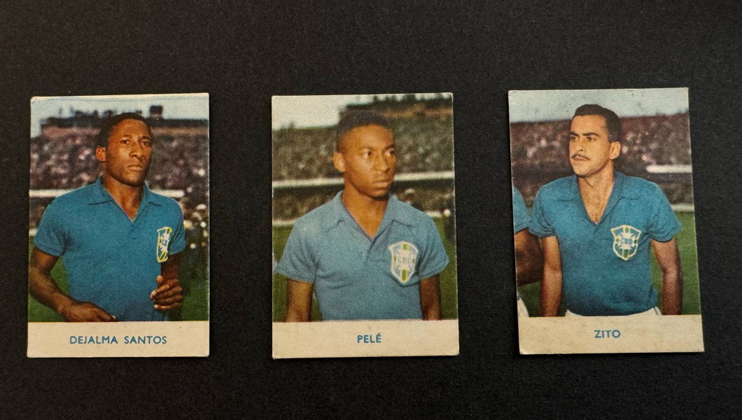 Alfabilder 3st, "Pelé", "Santos", "Zito", Alifabolaget, VM 1958_20415v_8dc80d032001e40_lg.jpeg