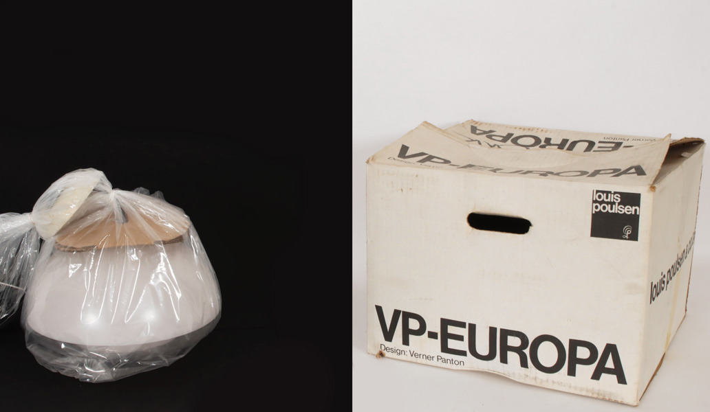 Taklampa, "VP-Europa", Verner Panton för Louis Poulsen