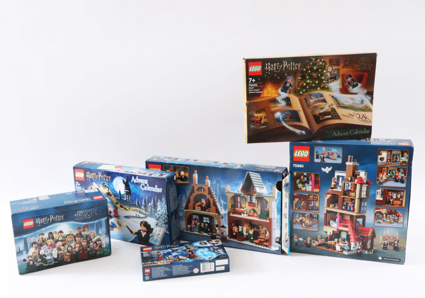 Kartonger med LEGO 6st, Harry Potter