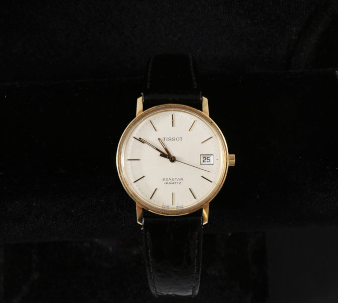 Herrarmbandsur, Tissot, Seastar, 14k