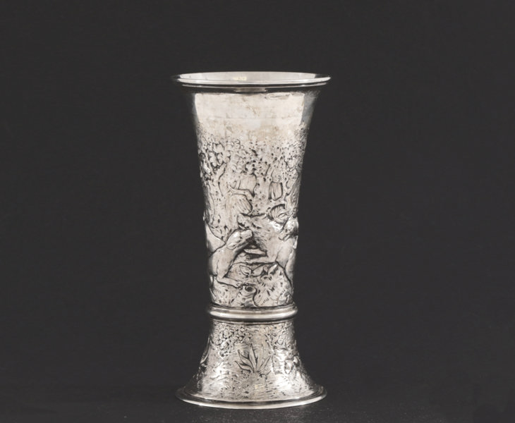 Bägare i silver, Hanau, Tyskland, 1800-talets slut