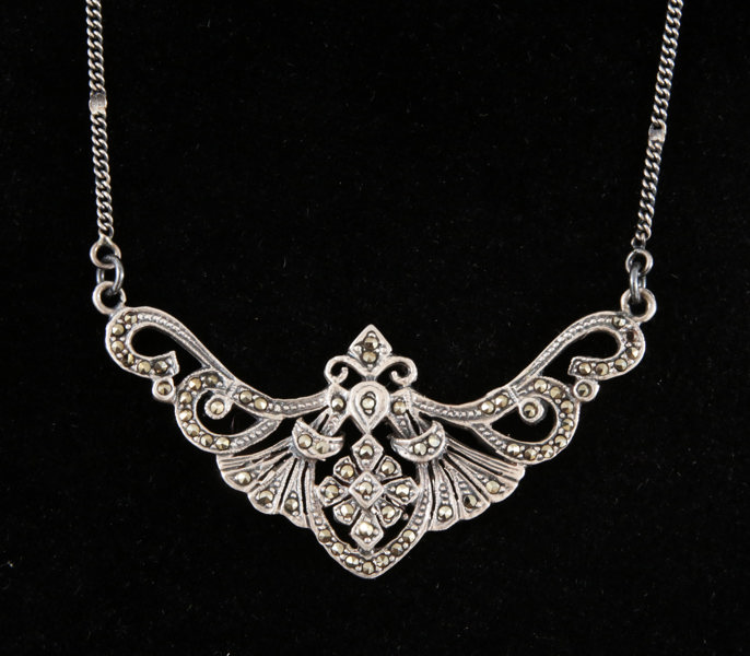 Halsband, sterlingsilver, 1900-talets första hälft