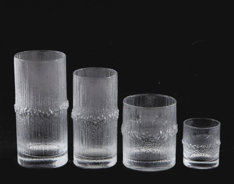 Glasservisdelar 24st, "Niva", Iittala