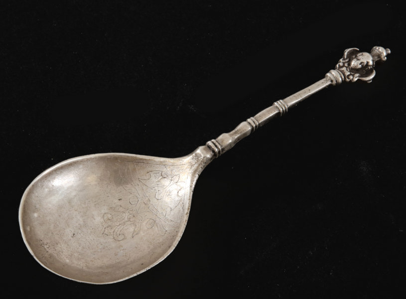 Sked, silver, barock, 1600-tal