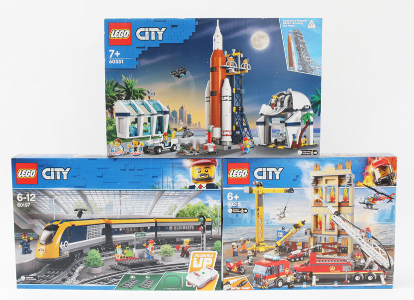 LEGO 3 kartonger, City