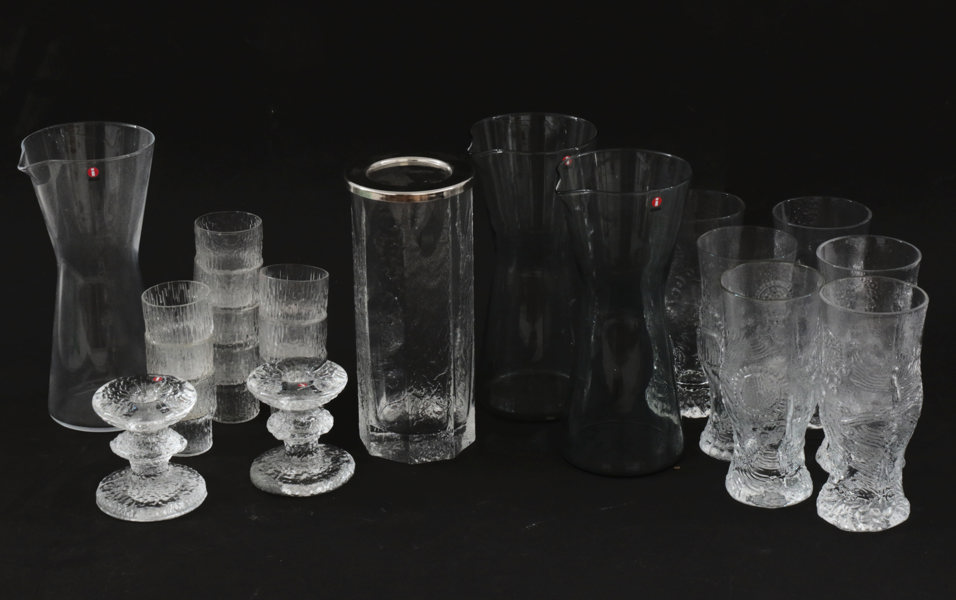 Parti glas, mestadels Iittala