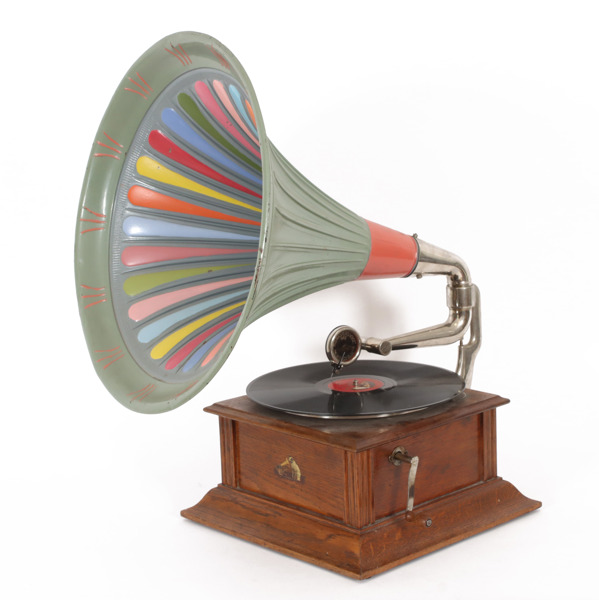 Trattgrammofon, His Master's Voice, 1900-talets början