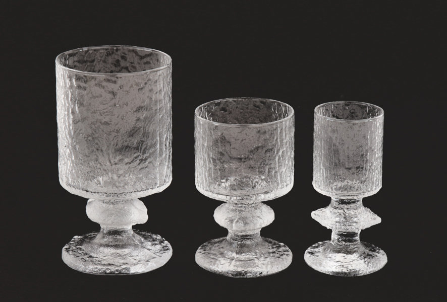 Glasservisdelar 26st, "Senator", Timo Sarpaneva för Iittala