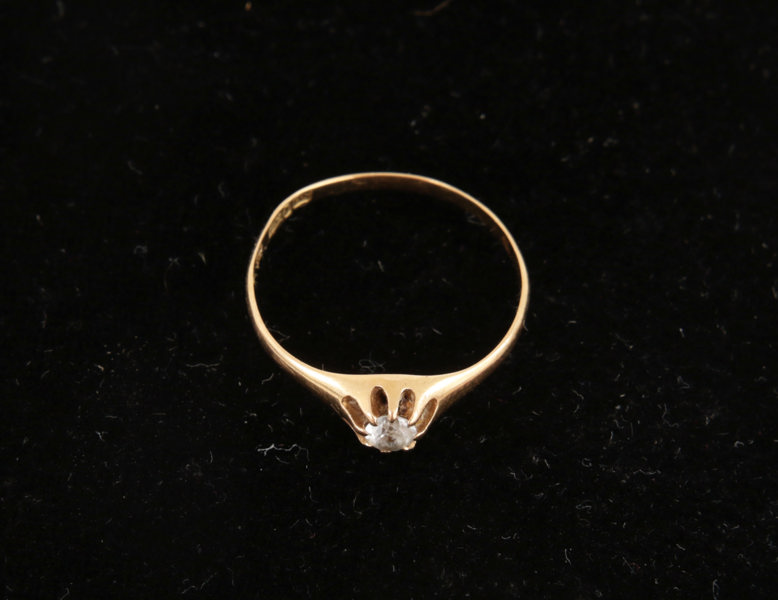 Enstensring i 18k