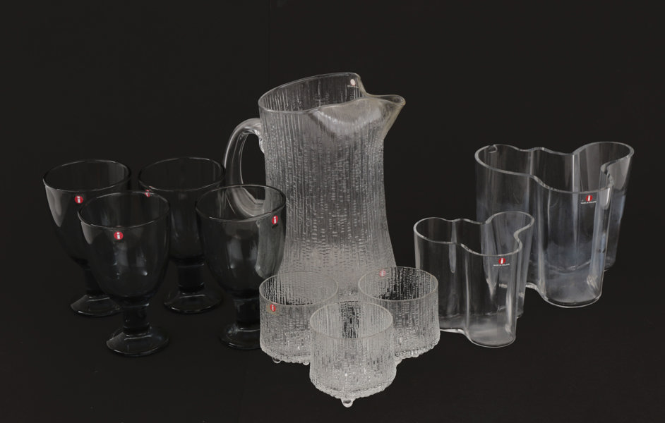 Glas 10 delar, Iittala, Finland