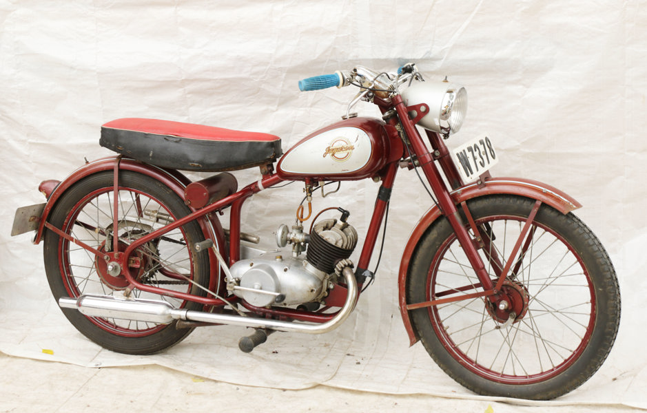 Motorcykel, Monark, Jägaren, JB J 77, 1952