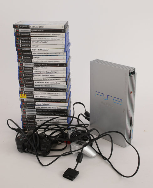 Playstation 2 med 29st spel