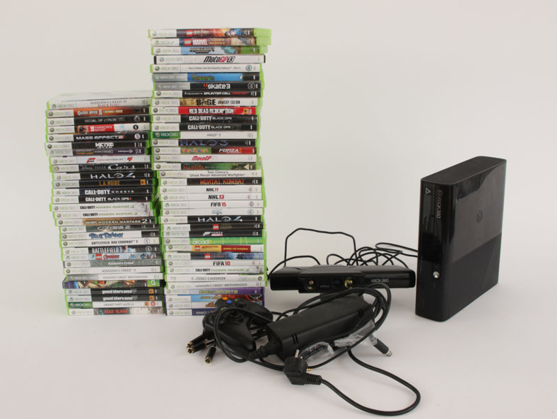 Xbox 360 med 66st spel