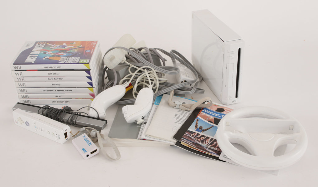 Nintendo Wii med 7st spel