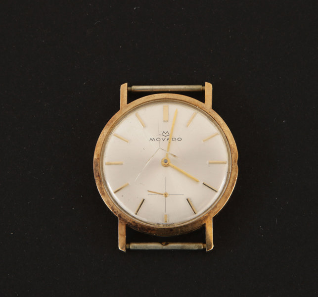 Herrarmbandsur i 14k, Movado