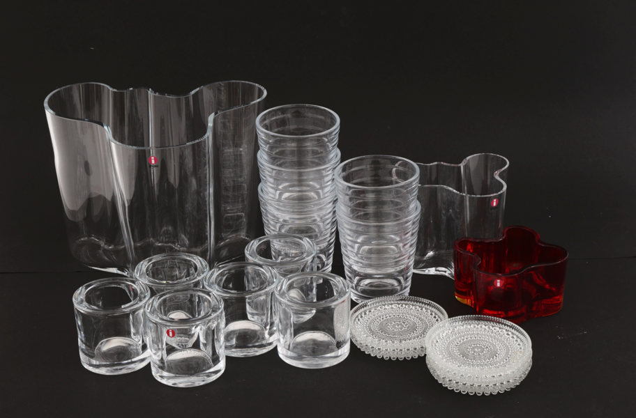 Glas 19 delar, Iittala