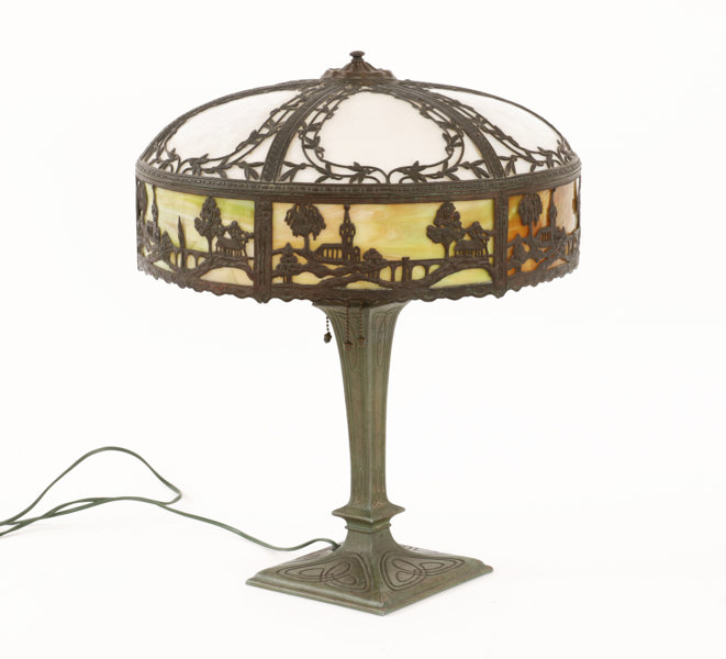 Bordslampa, jugendstil, 1900-tal