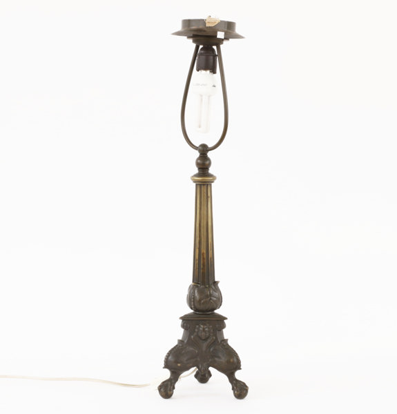 Bordslampa, barockstil, 1900-talets första hälft