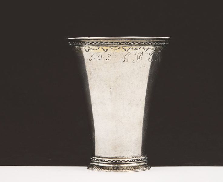 Bägare i silver, 1766