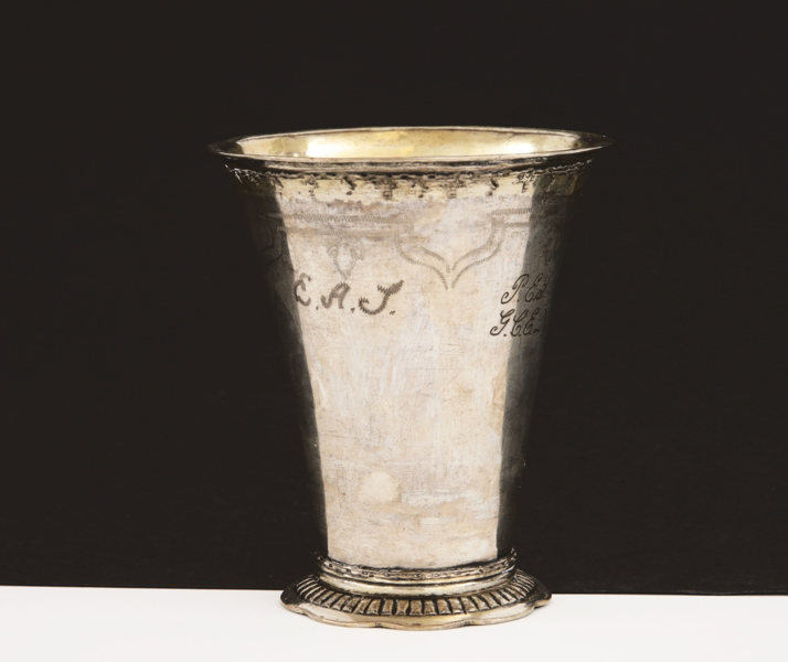 Bägare i silver, 1762