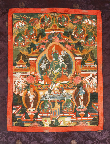 Thangka, Tibet, 1900-tal