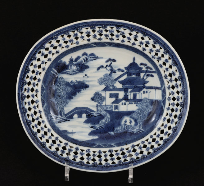 Gallerskål, Kina, Jiaqing, 1800-tal