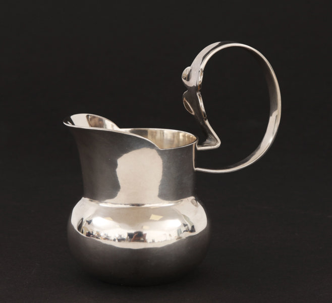 Gräddkanna i sterlingsilver, Anna Stina Åberg, 1989