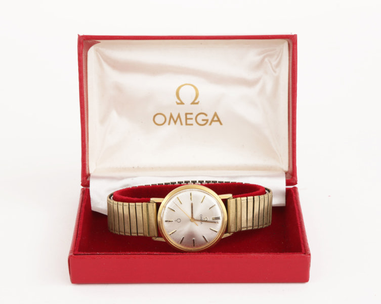 Herrarmbandsur i 18k, Omega