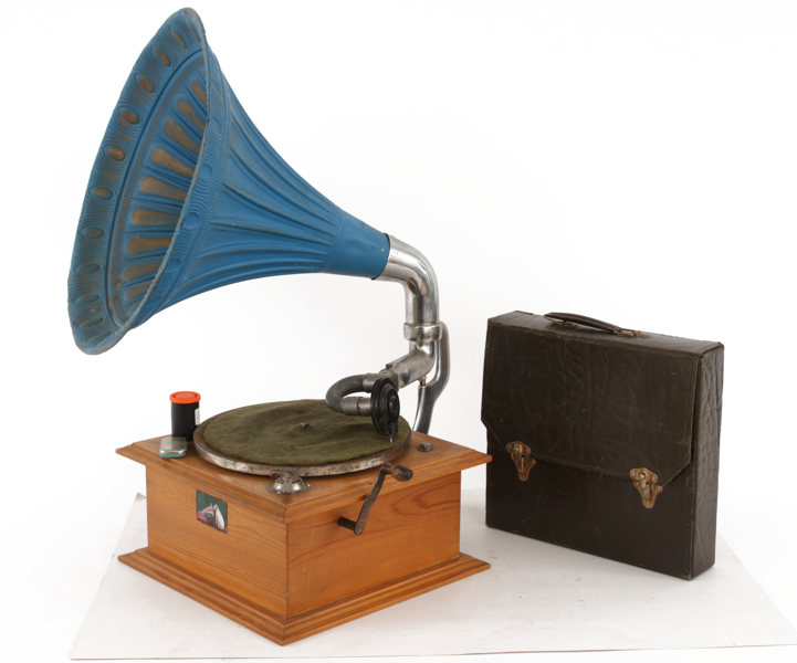 Trattgrammofon, His Master's Voice, 1900-talets början