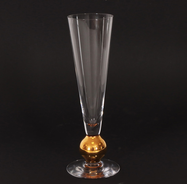 Champagneglas, "Nobel", Gunnar Cyrén för Orrefors