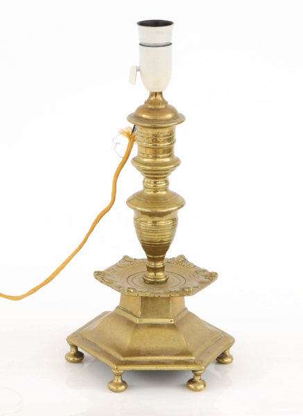 Bordslampa, barockstil, 1800-tal