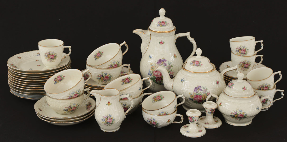 Kaffe- och teservisdelar, "Sanssouci", Rosenthal