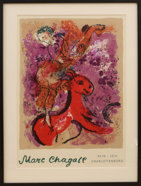 Utställningsaffisch, Marc Chagall