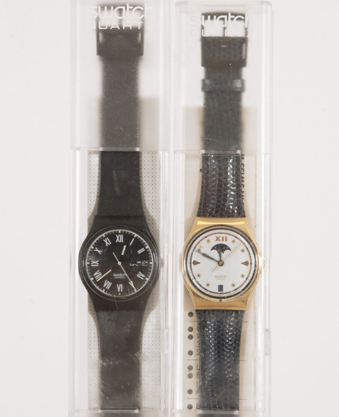 Armbandsur 2st, Swatch, 1990-tal