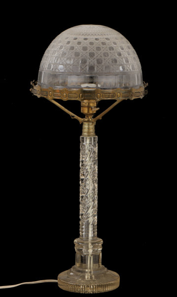 Bordslampa, troligen Böhlmarks, 1900-talets början