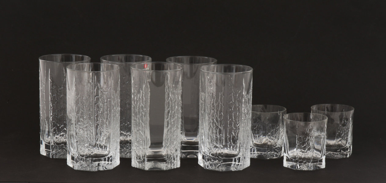 Glasservisdelar, "Kalinka", Iittala