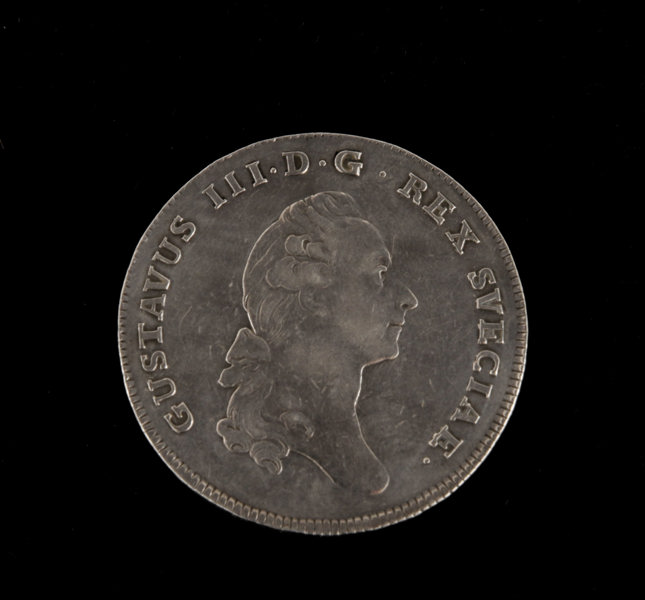 Silvermynt, 1 riksdaler, Gustaf III, 1781