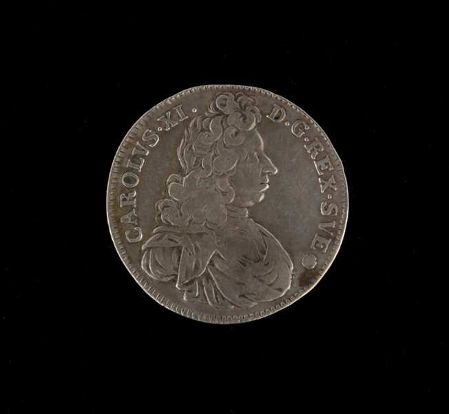 Silvermynt 4 mark, Karl XI, 1693